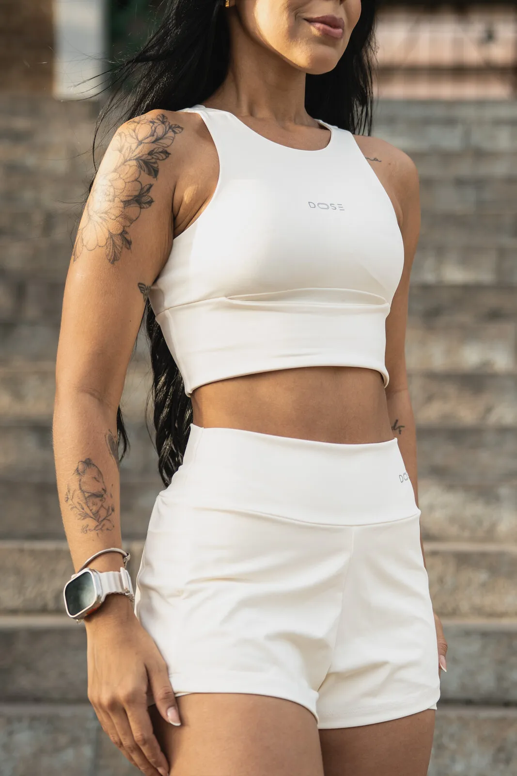 Conjunto Dose Run na cor Offwhite — imagem 4